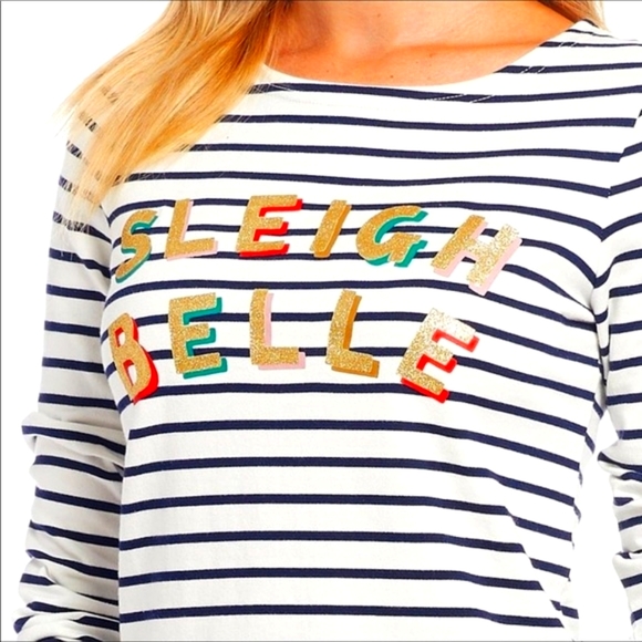 SALE OFR🆕JOULES “SLEIGH BELLE” HARBOUR JERSEY TOP (Sz2) - Picture 6 of 13